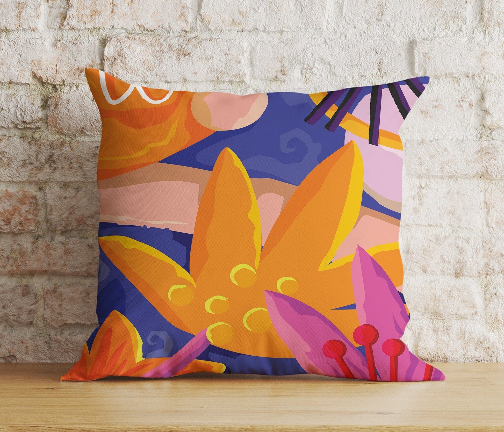 Onay Home Textile Cushion Covers 7 / 12 x 12 inch (30 x 30 cm) Double Side Modern Abstract Cushion Covers Minimalist Pillow Cover 16x16