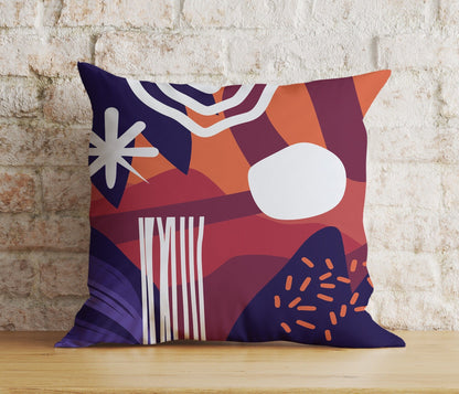 Onay Home Textile Cushion Covers 5 / 12 x 12 inch (30 x 30 cm) Double Side Modern Abstract Cushion Covers Minimalist Pillow Cover 16x16