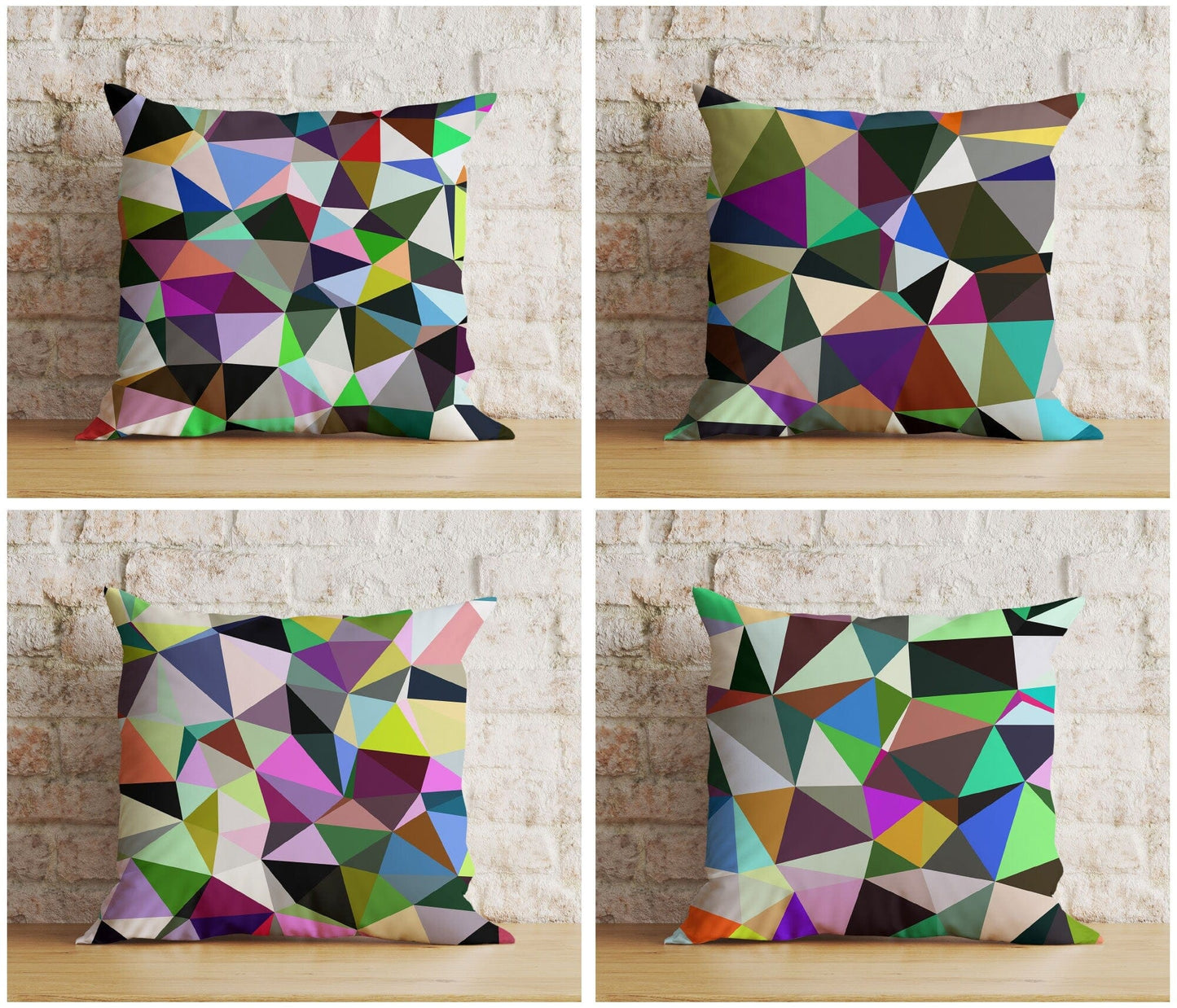 Onay Multicolor Geometric Modern Decoration Cushion Cover