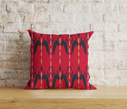 Onay Home Textile Cushion Covers 4 / 12 x 12 inch (30 x 30 cm) Double Side Native American Patterns Cushion Covers Parfleche Cover