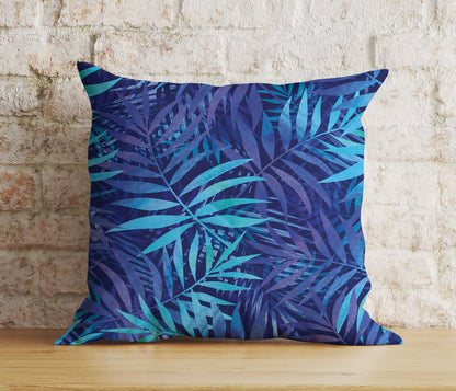 Onay Home Textile Cushion Covers Navy Blue Cushion Cover Floral Home Decor Throw Cushions
