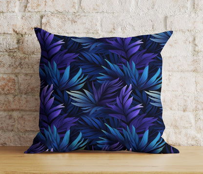 Onay Home Textile Cushion Covers Navy Blue Cushion Cover Floral Home Decor Throw Cushions