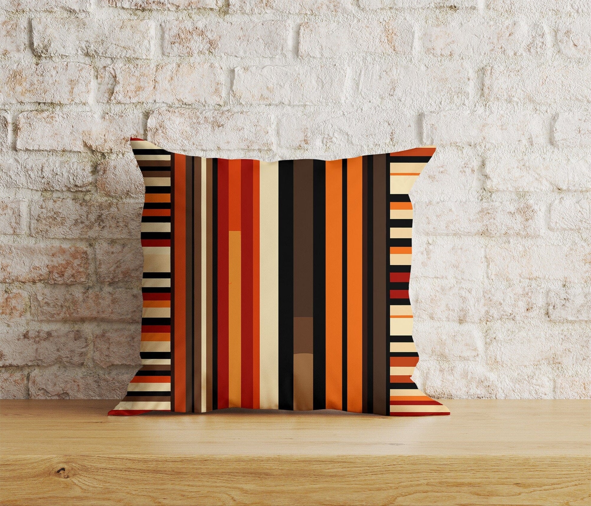 Onay Home Textile Cushion Covers 9 / 12 x 12 inch (30 x 30 cm) Double Side Retro 70s Cushion Cover Mid Century Modern Pillow Cover