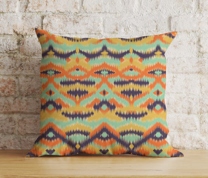 Onay 5 / 12 x 12 inch (30 x 30 cm) Tribal Aztec Southwestern Ikat Home Decoration Cushion Cover