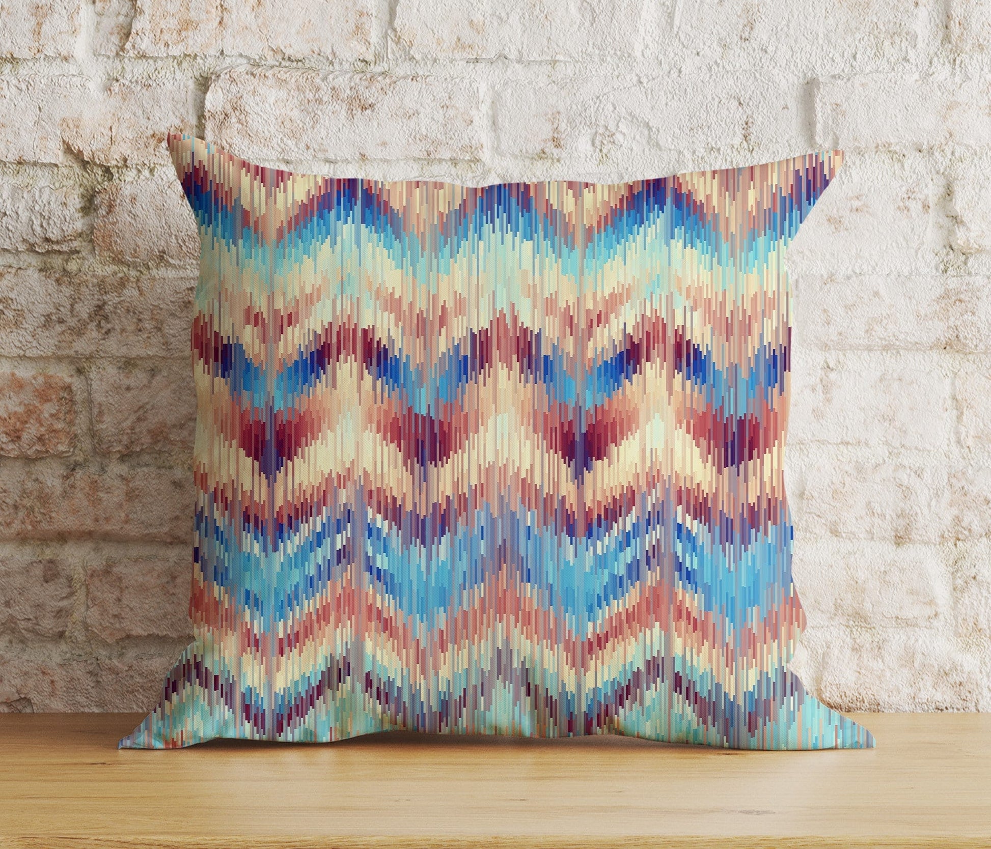 Onay 3 / 12 x 12 inch (30 x 30 cm) Tribal Aztec Southwestern Ikat Home Decoration Cushion Cover