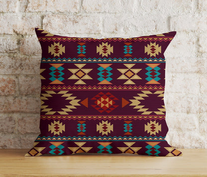 Onay Cushion Covers 7 / 12 x 12 inch (30 x 30 cm) Double Side Turkish Kilim Cushion Cover Southwestern Tribal Bedroom Decor
