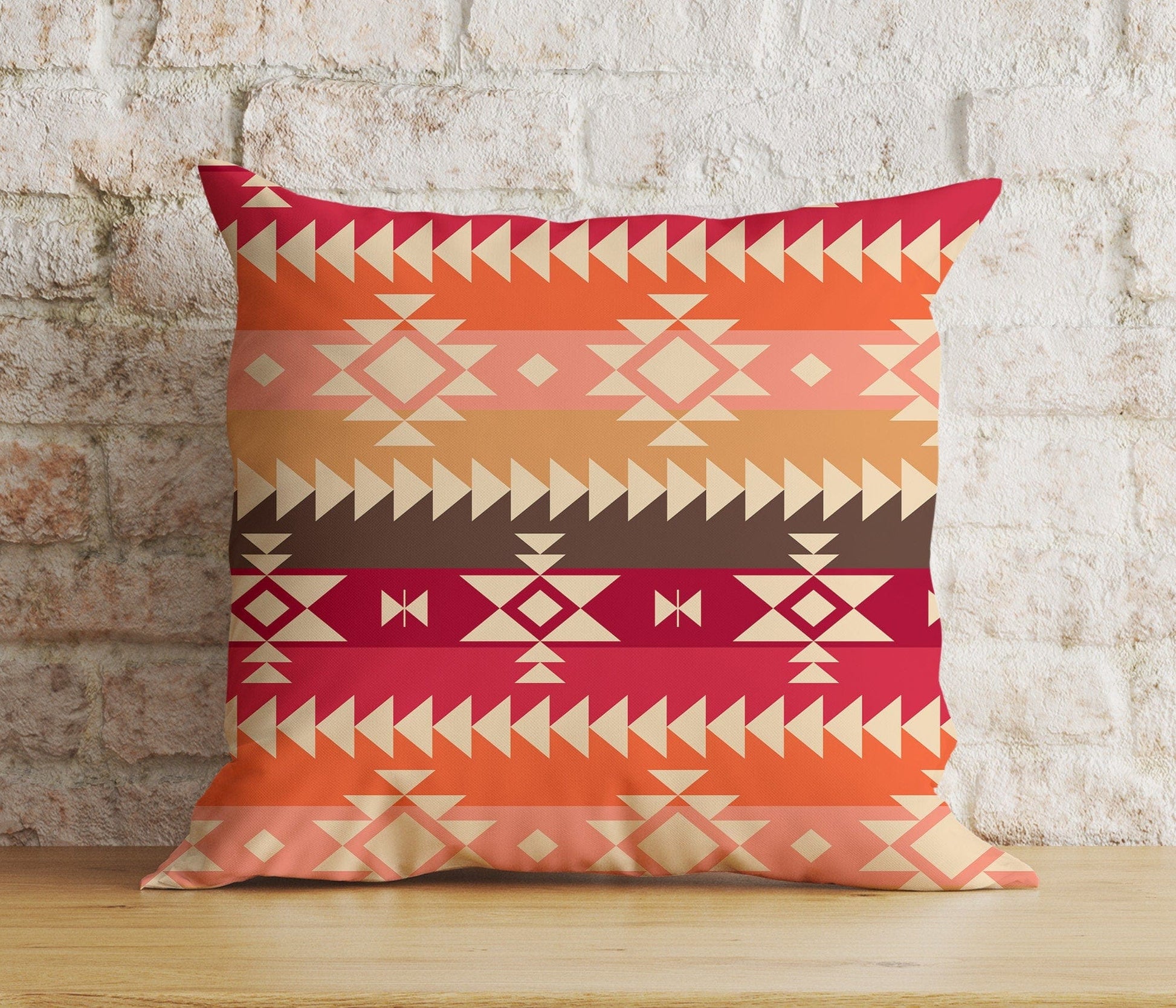 Onay Cushion Covers 5 / 12 x 12 inch (30 x 30 cm) Double Side Turkish Kilim Cushion Cover Southwestern Tribal Bedroom Decor