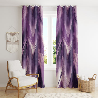 Unique Patterned Curtains - Bold Colorful Geometric Drapes for Distinctive Decor