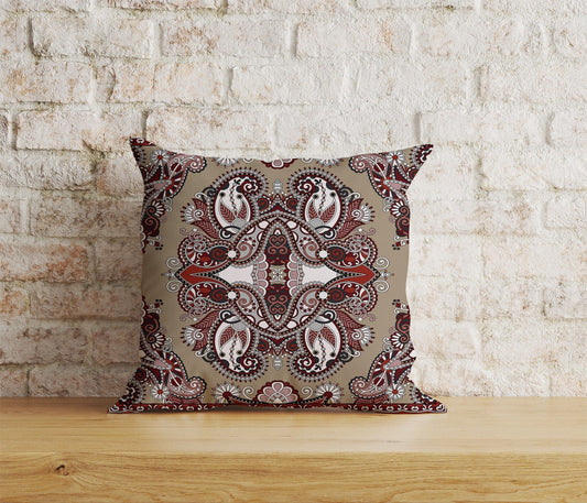 Onay 1 / 12 x 12 inch (30 x 30 cm) Vintage Paisley Floral Paisley Decorative Cushion Covers