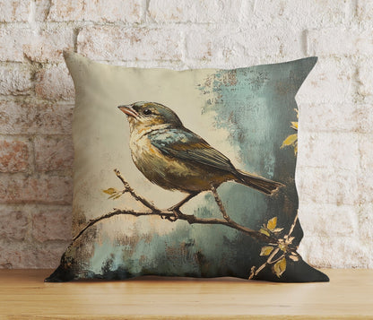 Onay Cushion Covers Watercolor Bird Decorative Cushion Cover Art Pillow Cover