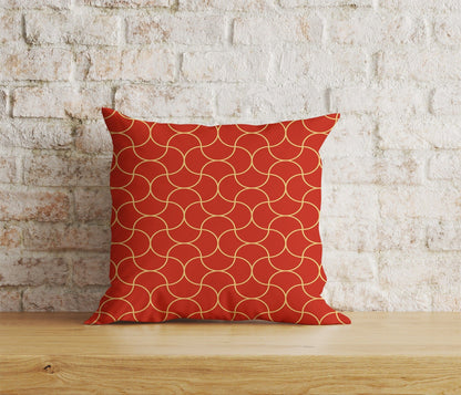 Onay 6 / 12 x 12 inch (30 x 30 cm) Wavy Lines Line Colorful Square Scatter Cushion Covers
