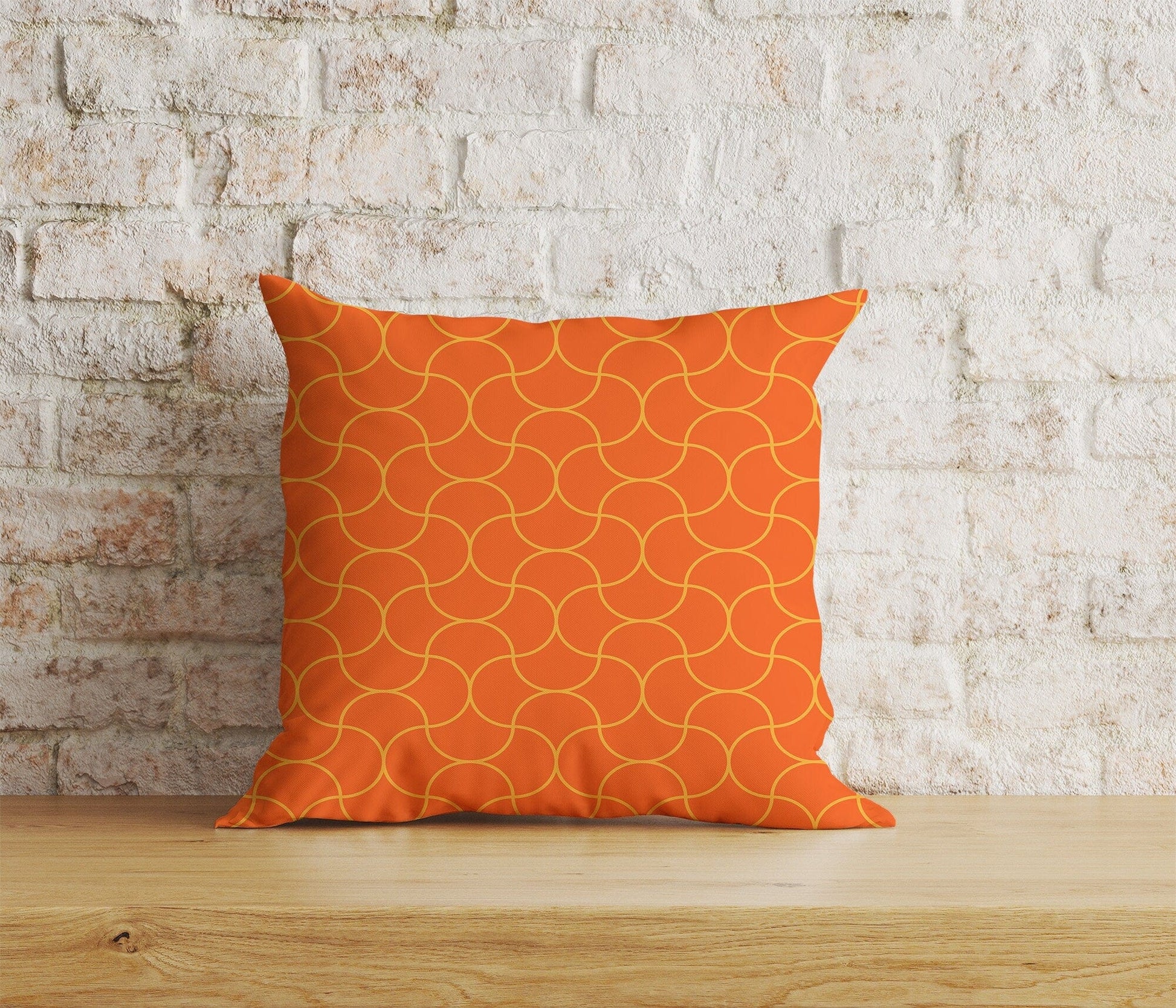 Onay 5 / 12 x 12 inch (30 x 30 cm) Wavy Lines Line Colorful Square Scatter Cushion Covers