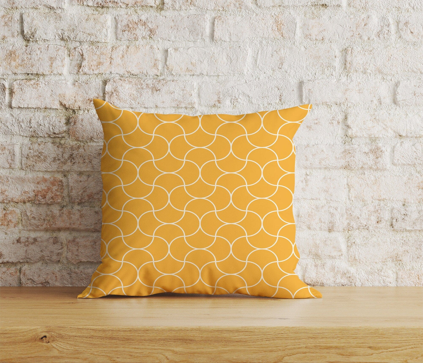 Onay 4 / 12 x 12 inch (30 x 30 cm) Wavy Lines Line Colorful Square Scatter Cushion Covers