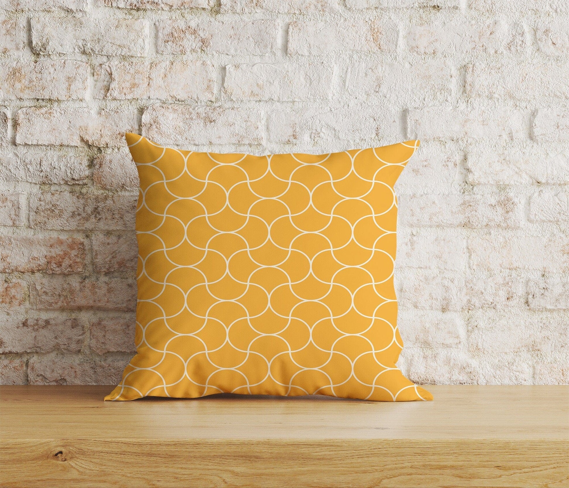 Onay 4 / 12 x 12 inch (30 x 30 cm) Wavy Lines Line Colorful Square Scatter Cushion Covers