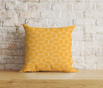 Onay 4 / 12 x 12 inch (30 x 30 cm) Wavy Lines Line Colorful Square Scatter Cushion Covers