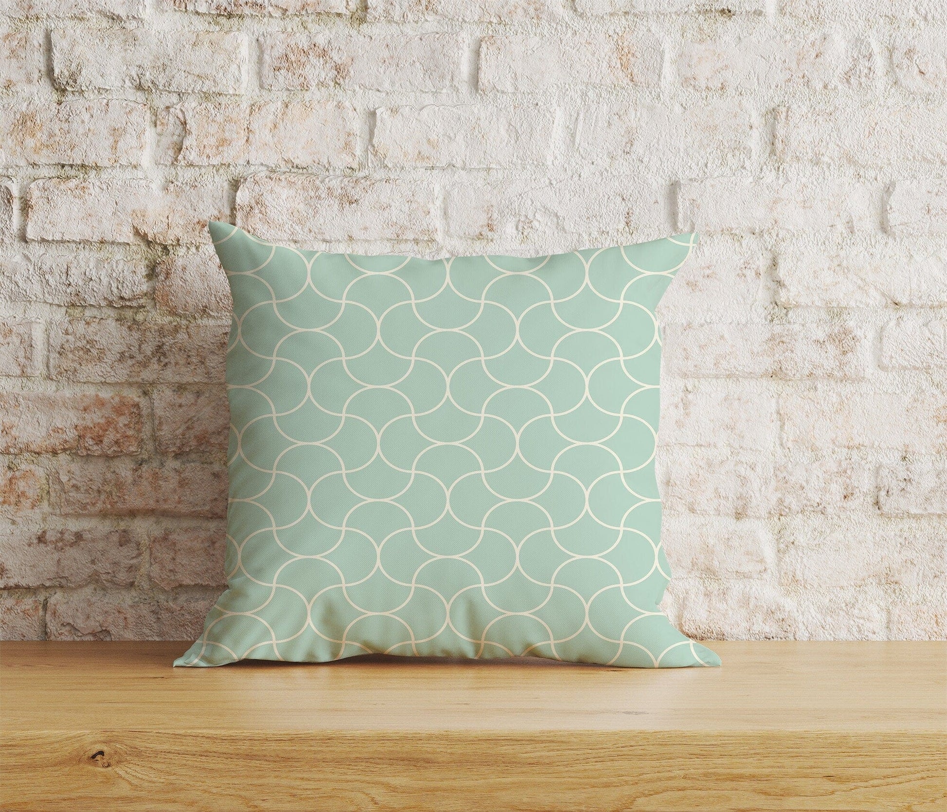 Onay 2 / 12 x 12 inch (30 x 30 cm) Wavy Lines Line Colorful Square Scatter Cushion Covers