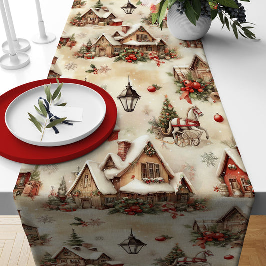 Charming Christmas Table Runners - Festive Home Decor