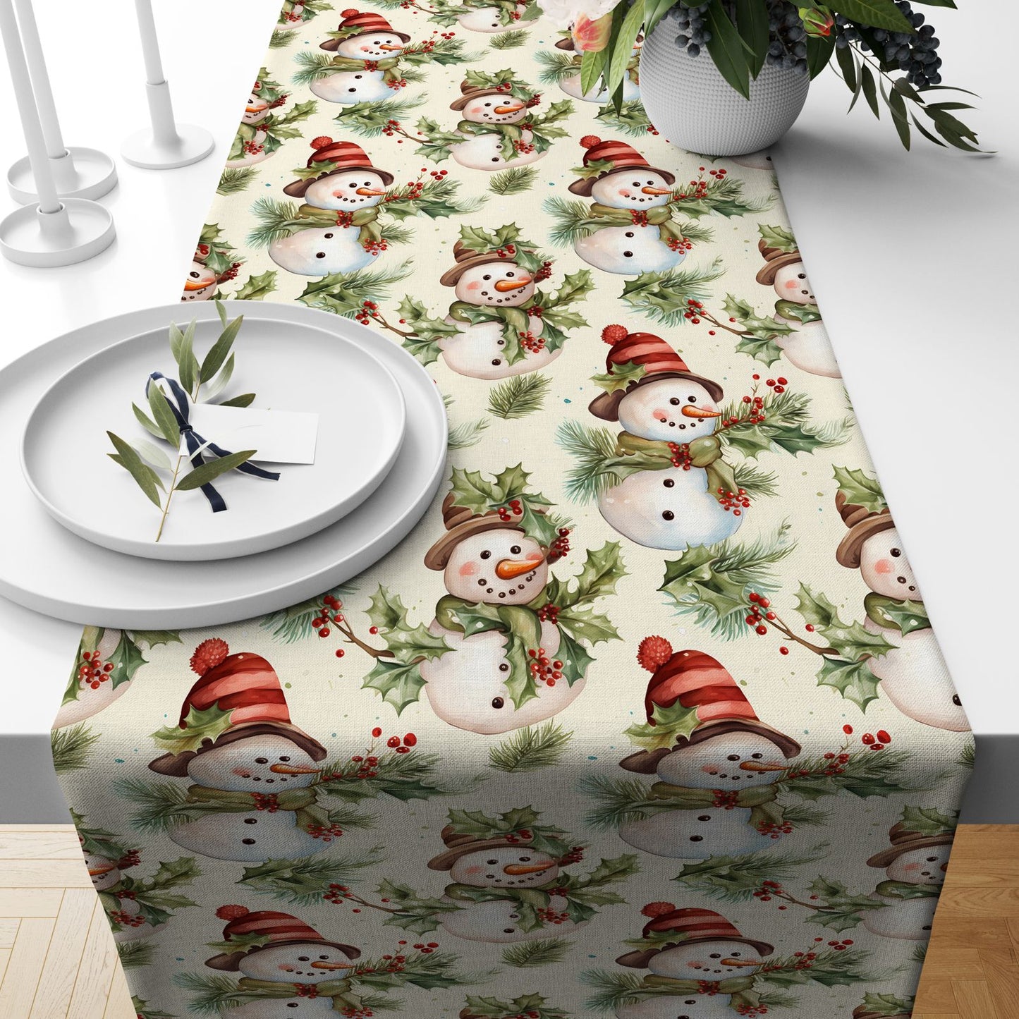 Charming Christmas Table Runners - Festive Home Decor