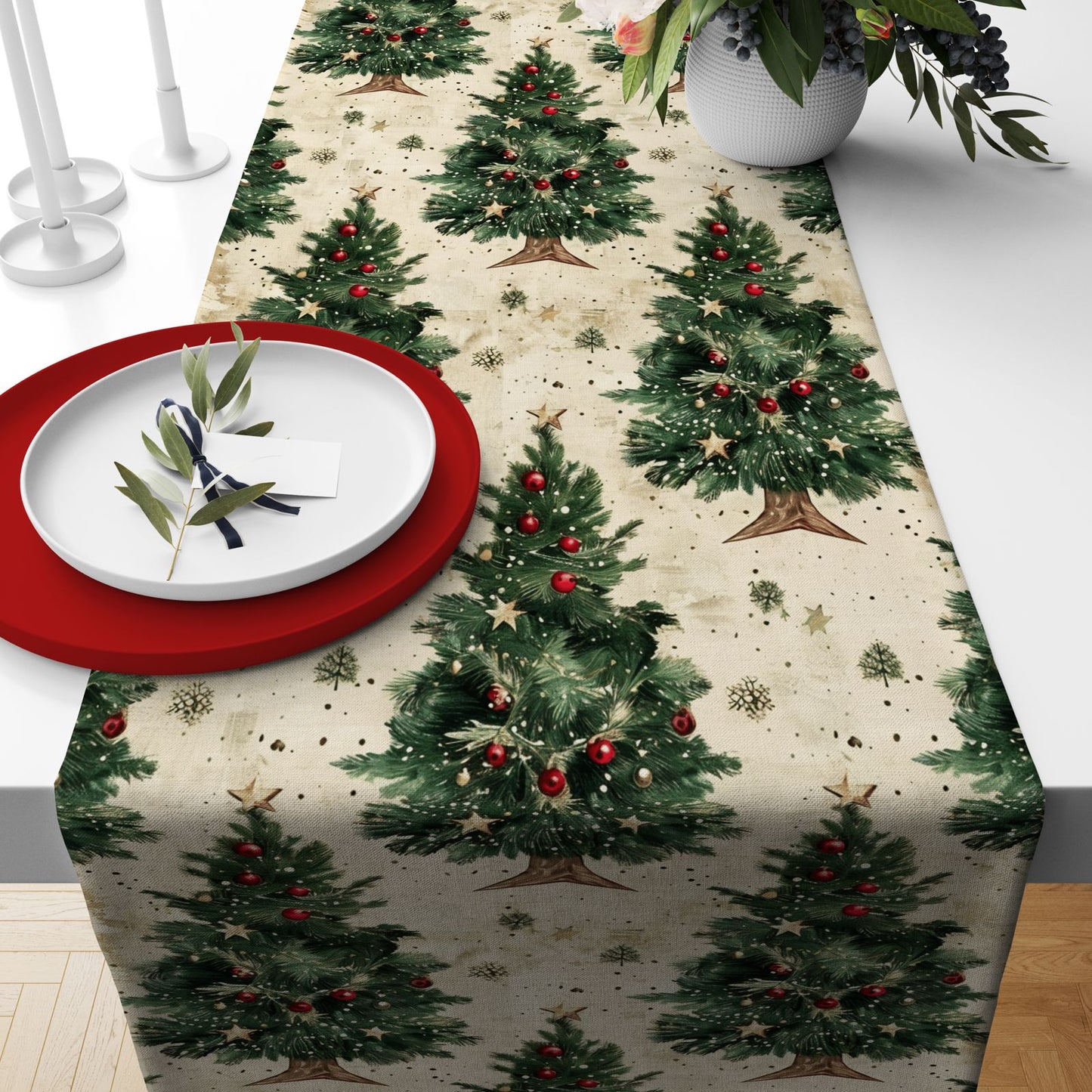Charming Christmas Table Runners - Festive Home Decor