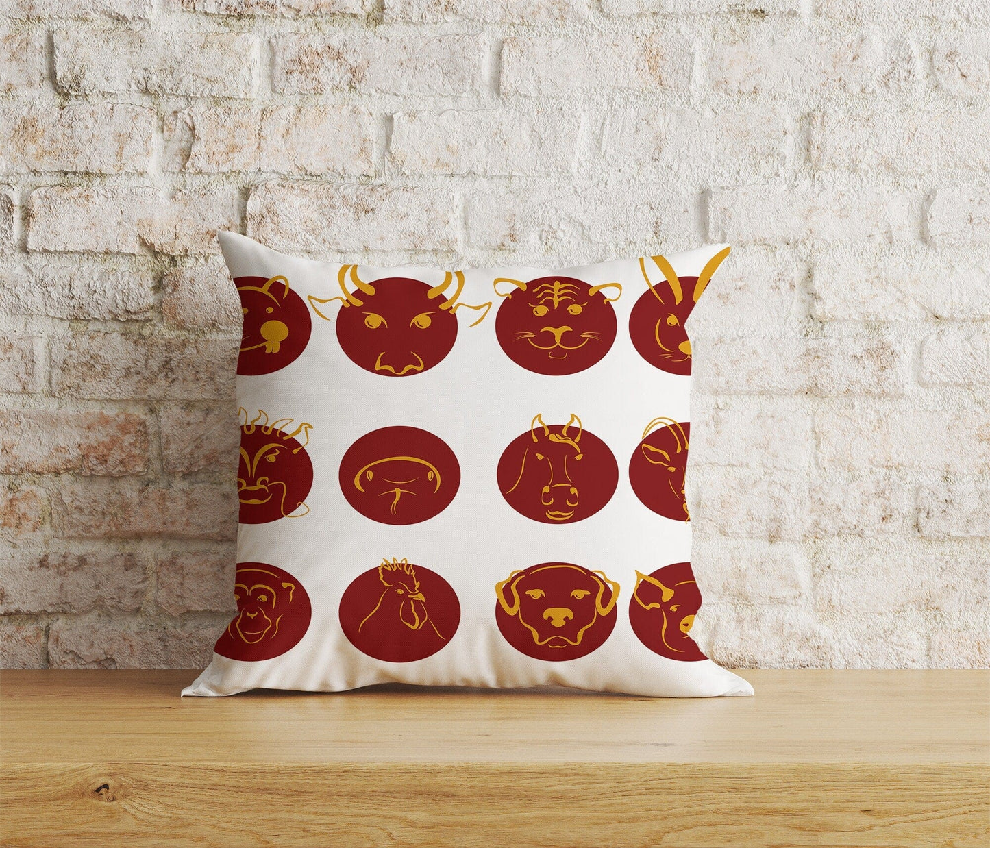 Onay 9 / 12 x 12 inch (30 x 30 cm) Zodiac Signs Scorpio Libra Leo Gemini Cushion Cover